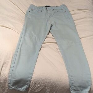 Aeropostale Women's High Rise Jeans - Light Blue